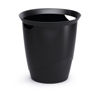 Durable Waste Basket Trend Black
